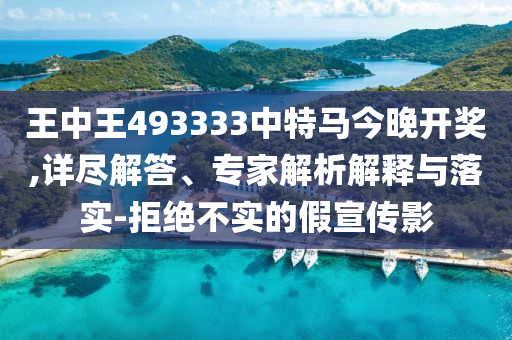 王中王493333中特馬今晚開(kāi)獎(jiǎng),詳盡解答、專家解析解釋與落實(shí)-拒絕不實(shí)的假宣傳影